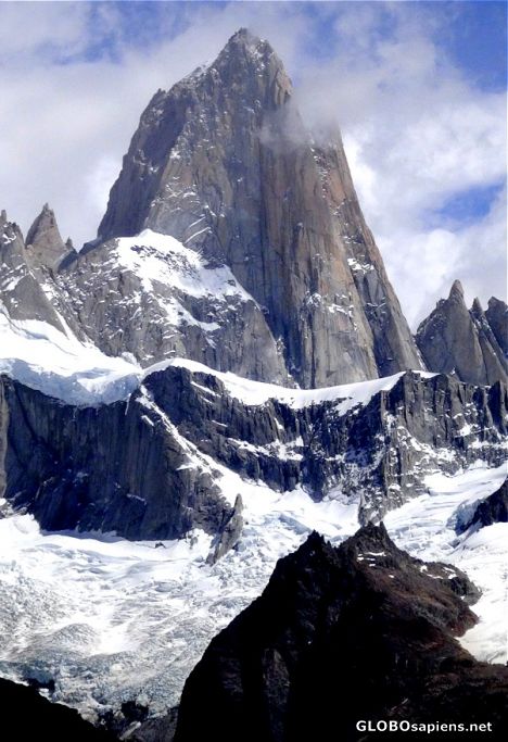 Postcard Clouds over Fitz Roy