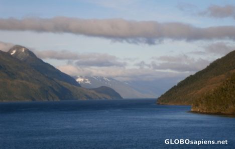 Postcard Glaciers in Beagle Channel