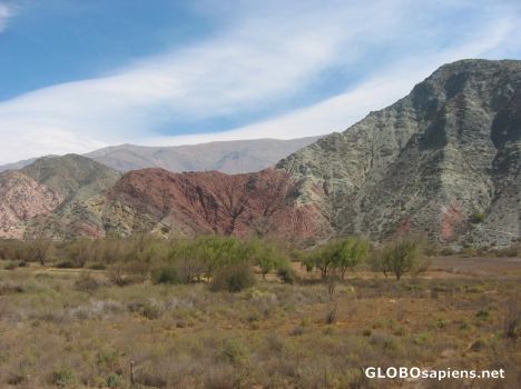 Postcard El Desierto de Siete Colores