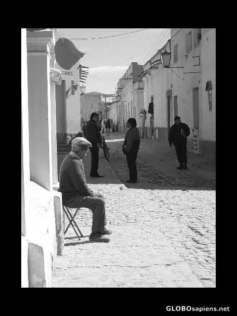 Postcard waiting for the market