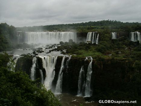 Postcard Iguassu Falls