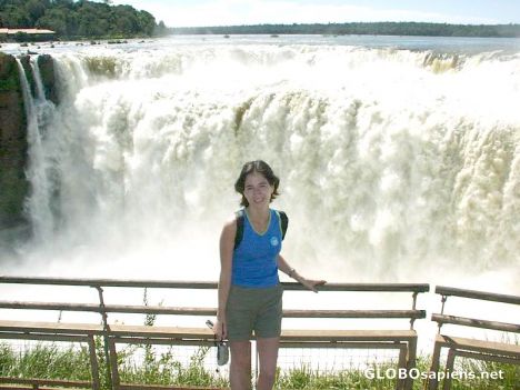 Postcard Iguazu Falls -Devil´s Throat