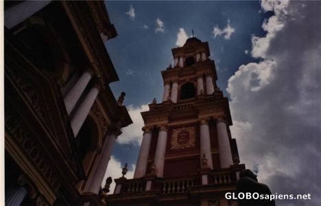 Postcard San Francisco Church in Salta