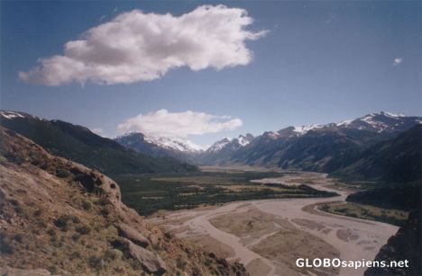 Postcard Río de las Vueltas