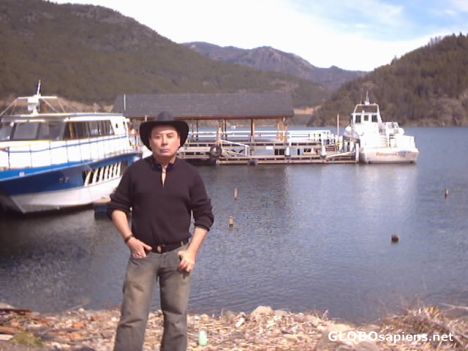 Postcard linda patagonia