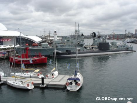Postcard Maritime Museum