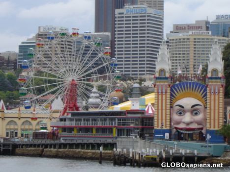 Postcard Luna Park