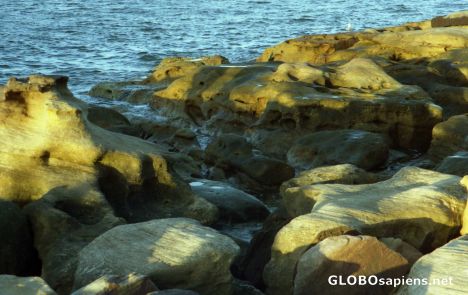 Postcard Sand stone