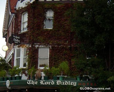 Postcard Lord Dudley Hotel, Paddington