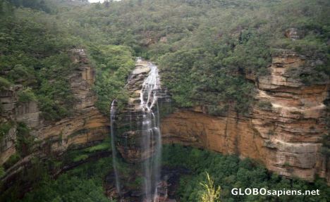 Postcard Wentworth Falls