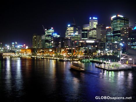 Postcard SYDNEY BY NIGHT
