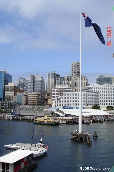 Postcard View Sydney Aquarium
