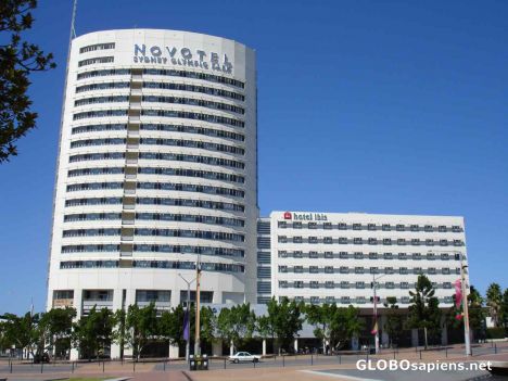 Postcard Novotel & Ibis Hotel, Olympic Park