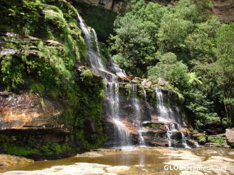 Postcard Katoomba Falls