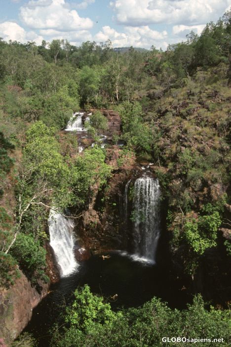 Postcard Litchfield N.P. - Florence Falls
