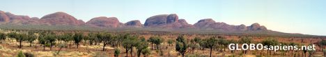 Postcard AUSTRALIE - MONTS OLGA