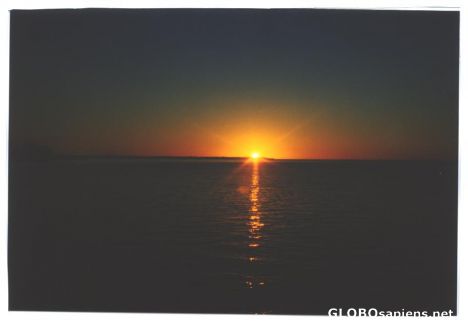 Postcard Hervey Bay sunset