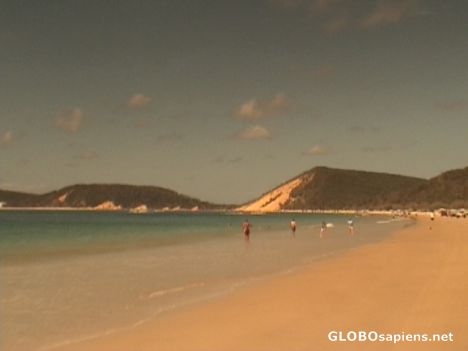 Postcard Silent Beach