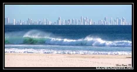 Postcard gold coast