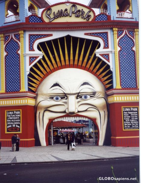 Postcard Luna Park