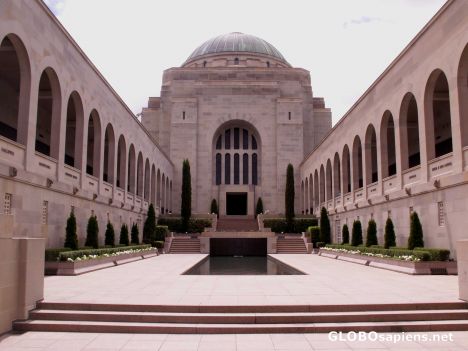 Postcard Australian War Memorial