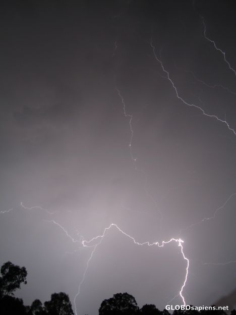 Postcard lightning