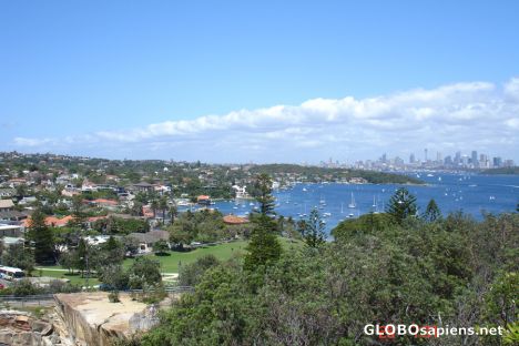 Postcard Looking West from the Gap