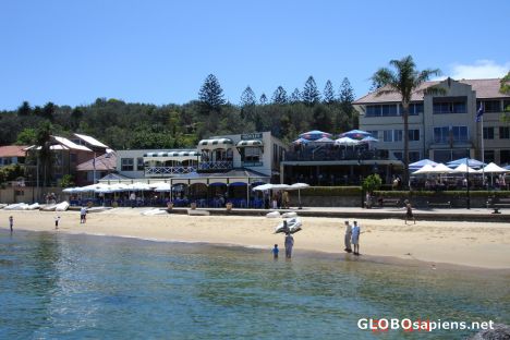 Postcard Watsons Bay Beach - Doyles Seafood