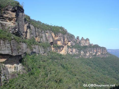 Postcard Blue Mountains Panorama