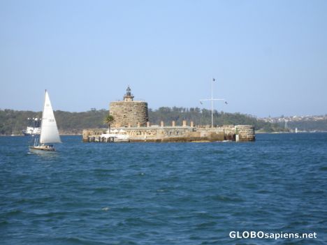 Postcard Fort Denison Sydney