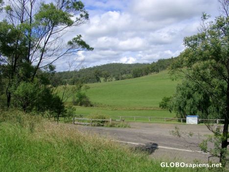 Postcard View of Farmlands around Wollombi