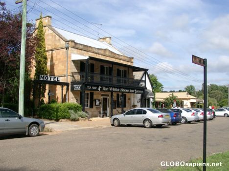 Postcard White Horse Inn Berrima