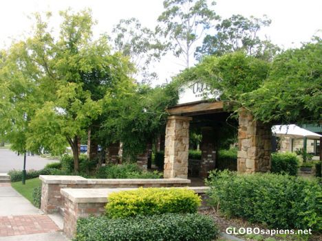 Postcard Hunter Valley Village Gardens