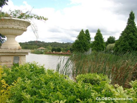 Postcard Hunter Valley Gardens Scenery