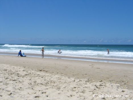 Postcard Tallows Beach, Byron Bay