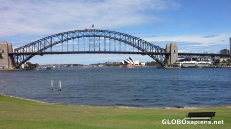 Postcard Famous Harbor Bridge