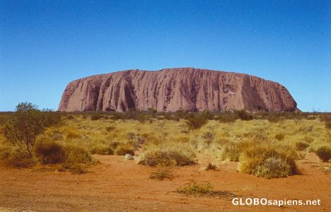Postcard Ayers Rock