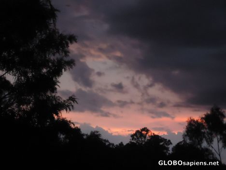 Postcard Sunset after the storm