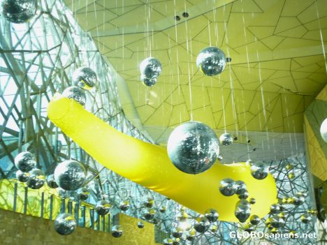 Postcard Inside Federation Square