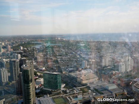 Postcard Melbourne from Rialto Tower