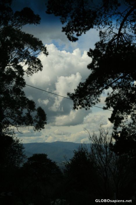 Postcard mt dandenong