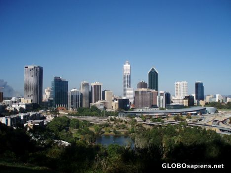 Skyline of Perth