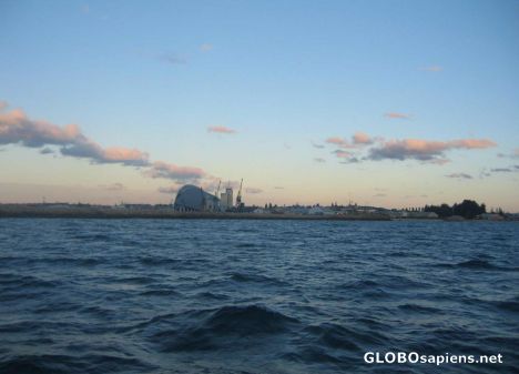 Postcard Fremantle harbour
