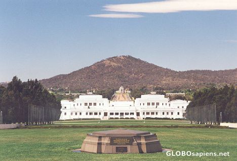 Postcard Capital Hill - Canberra