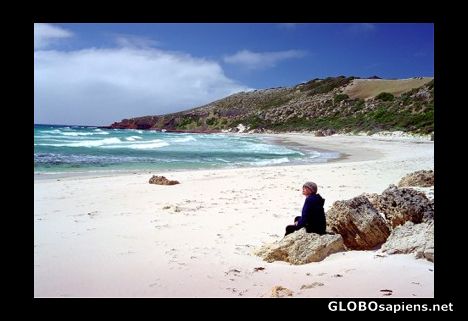 Postcard Stokes Bay, Kangaroo Island