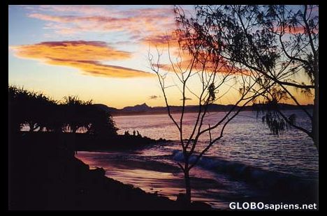 Postcard Sun Set