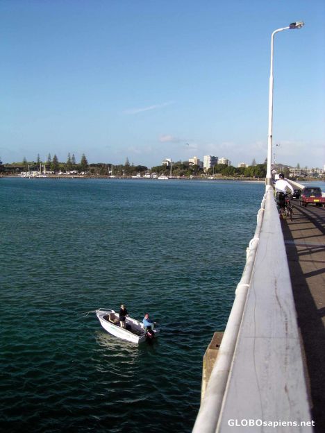 Postcard View from the bridge
