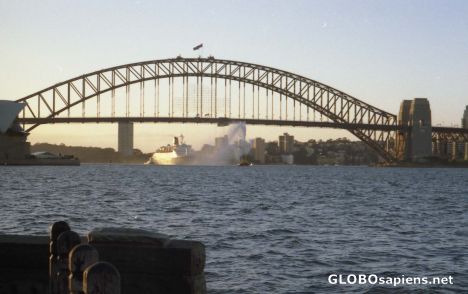 Postcard Sydney Habour Bridge
