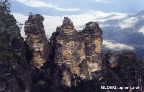 Postcard Three Sisters