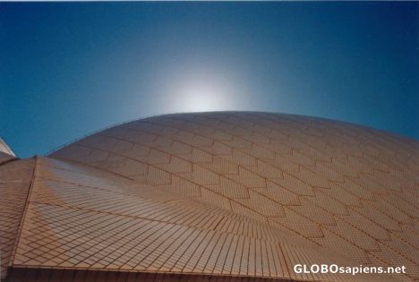 Postcard opera house